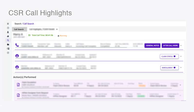 CSR-insightpro-Call-Highlights