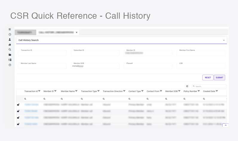 CSR-insightpro-Quick-Reference-Call-History