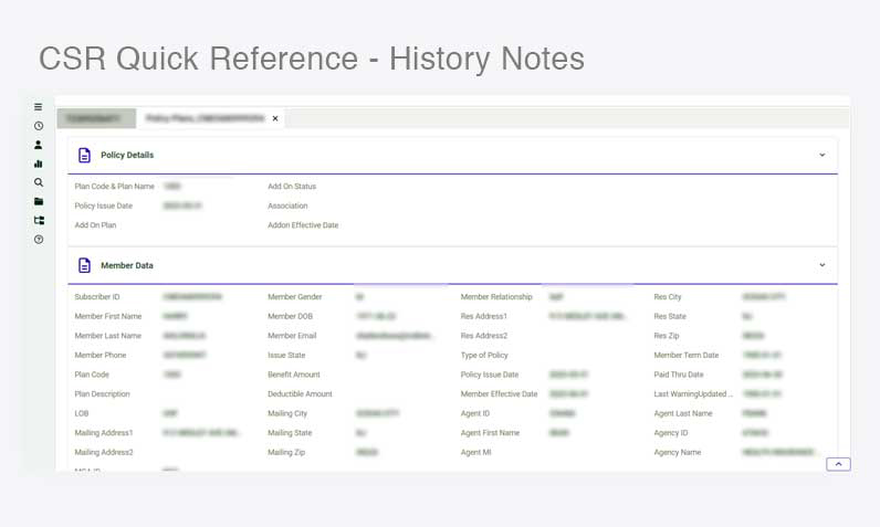 CSR-insightpro-Quick-Reference-History-Notes